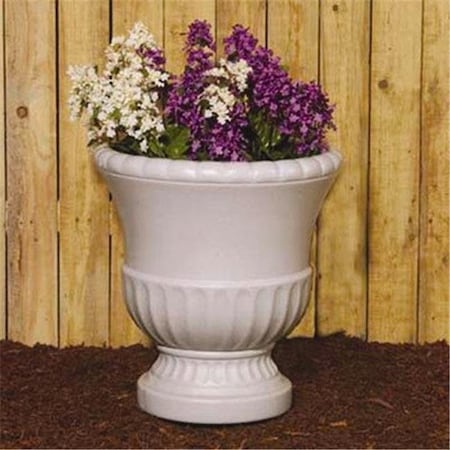 Gan Eden Round Concrete Grecian Urn Planter GA71518